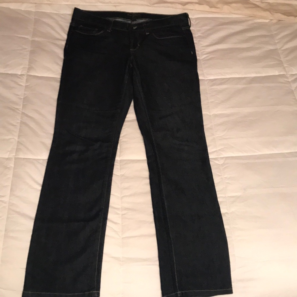 Banana Republic petite dark wash jeans